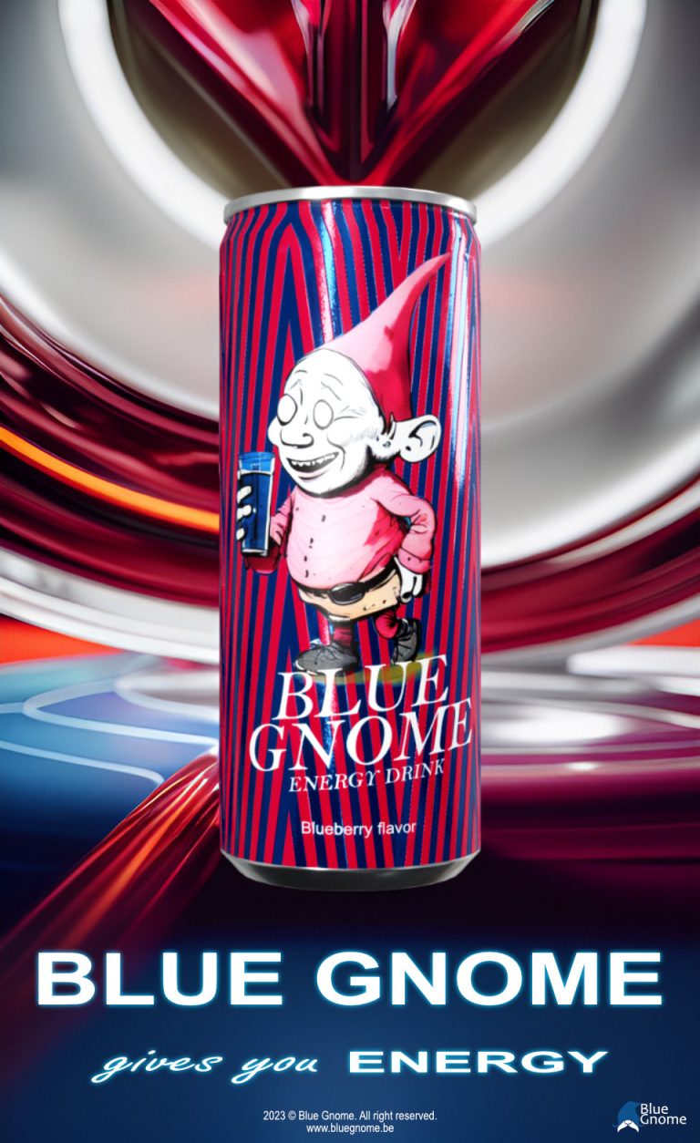 Blue Gnome Can poster