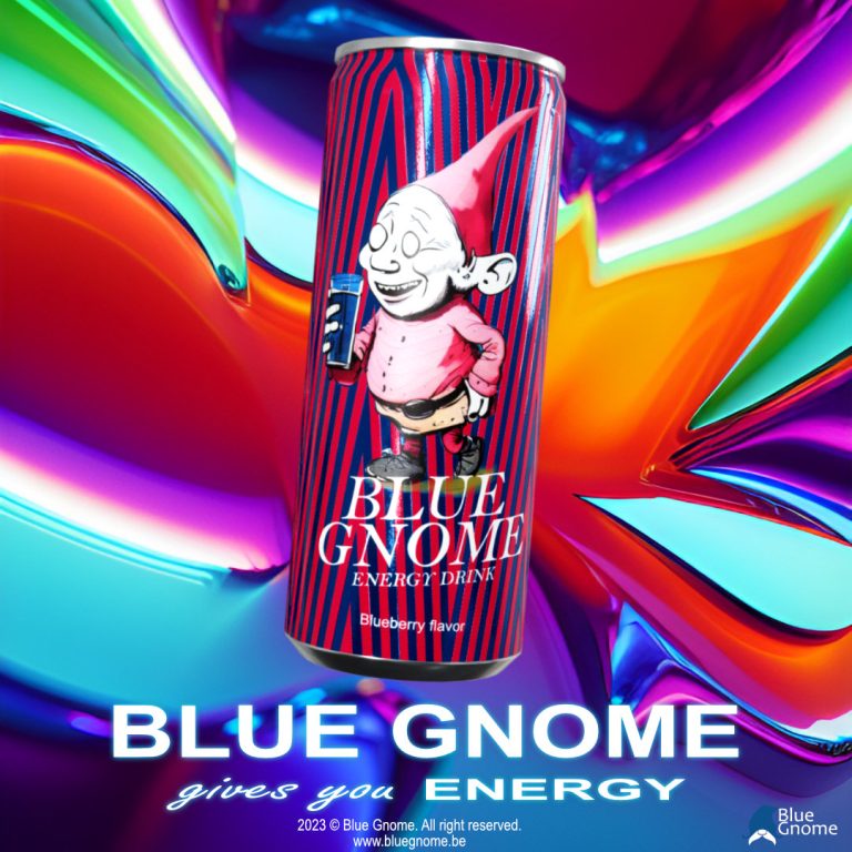 Blue Gnome Can Social Media Post